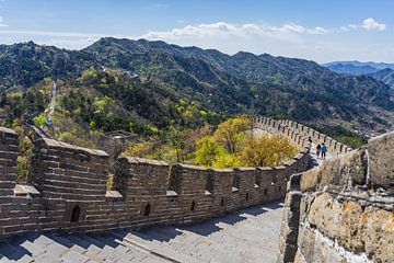 Wandern auf der chinesischen Mauer