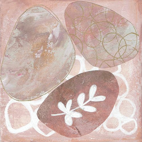 Abstract Collage of Organic Elements