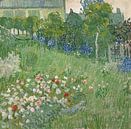 Vincent van Gogh, Der Garten von Daubigny von 1000 Schilderijen Miniaturansicht