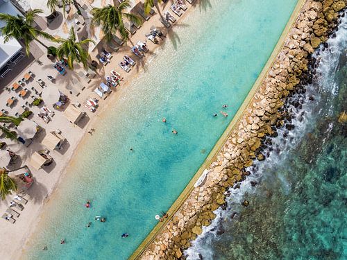 Papagayo beach Curacao - Drone opname