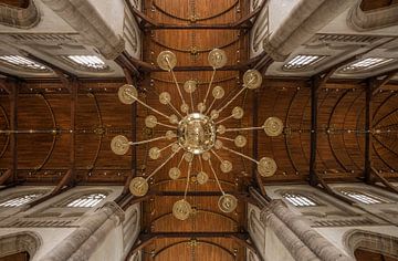 The ceiling of the Lauren church in Rotterdam by MS Fotografie | Marc van der Stelt