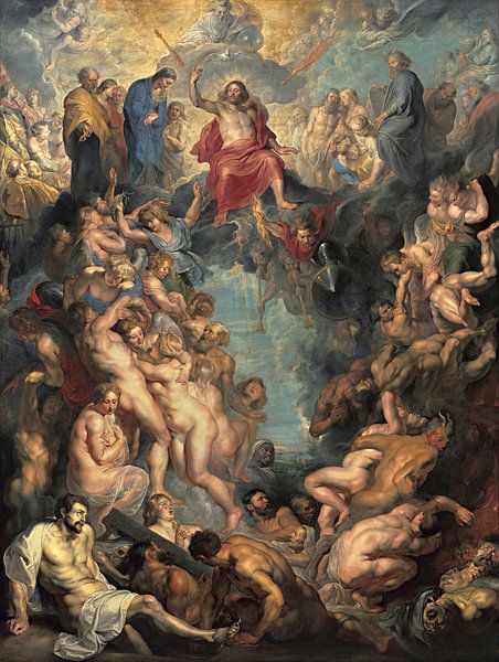 Peter Paul Rubens, Das Jüngste Gericht - 1617 von Atelier Liesjes