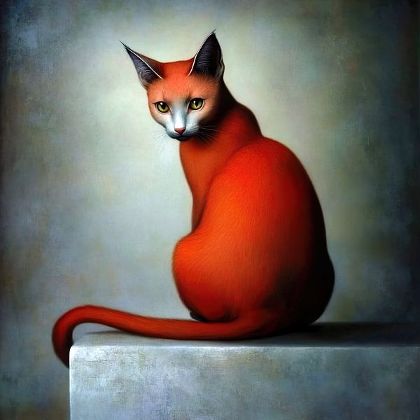 Rote Katze von Lauri Creates