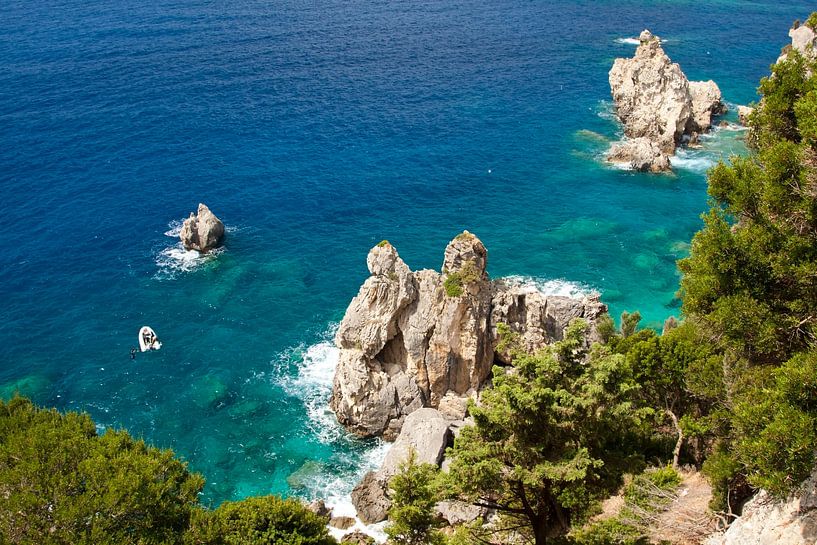 Paleokastrites Corfu par Guido Akster