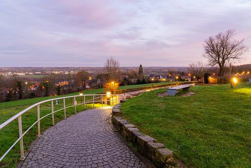 In Geraardsbergen steht eine schöne Kapelle auf dem Hügel