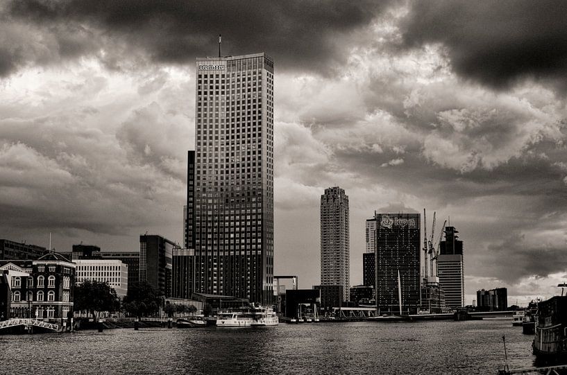 Koningshaven in Rotterdam van Vincent van Kooten