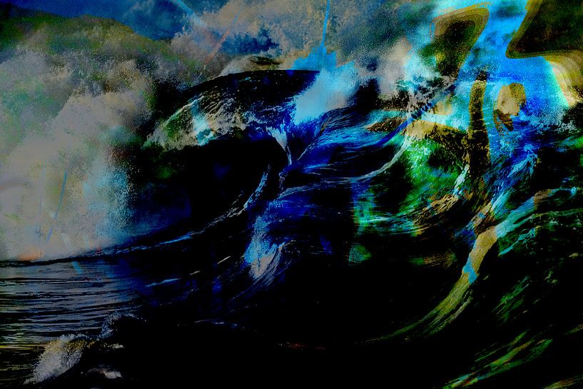 Heavy waves van Abra van Vossen