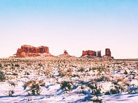 Zonsondergang in Monument Valley