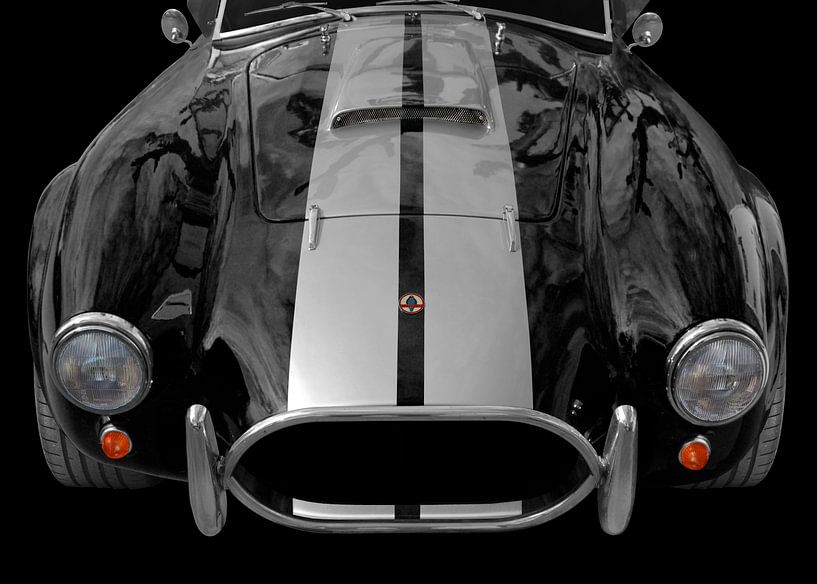 AC Cobra 427 in donkerzwart van aRi F. Huber
