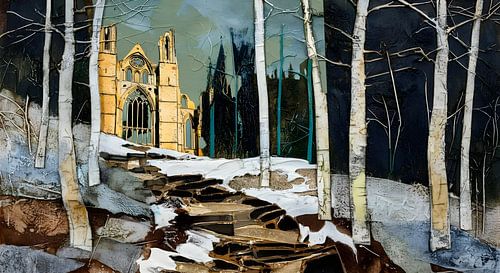 eine Kathedrale im Wald