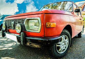 GDR retro red Wartburg