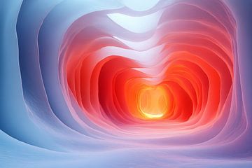 spiritueel leven abstract van Egon Zitter