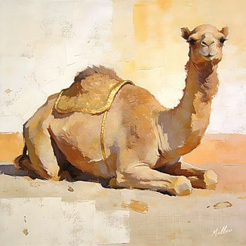 Enduring Calm - Kamel Wandkunst