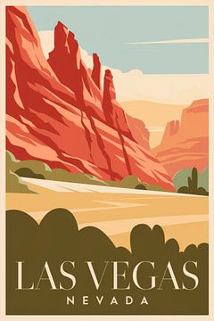 Las Vegas, Nevada by Poster Art Shop