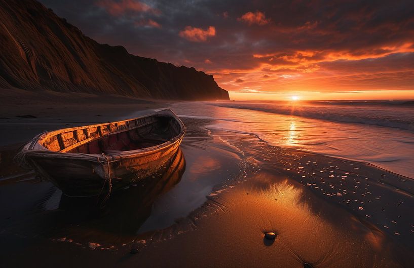 Bootsromantik von fernlichtsicht