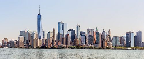Panorama du sud de Manhattan, New York, États-Unis
