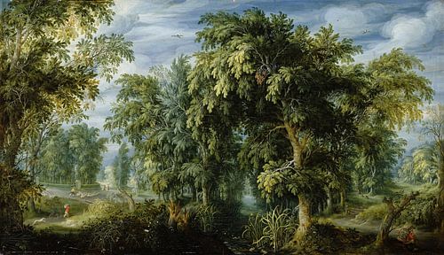 Boslandschap, Alexander Keirincx