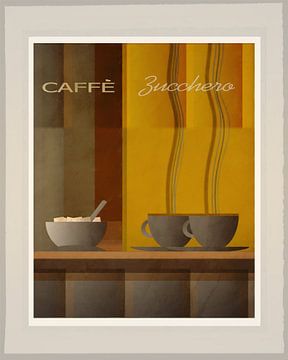 Caffe Zucchero  - Art Deco van Joost Hogervorst