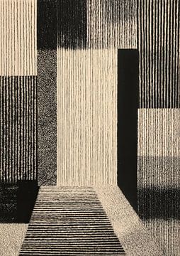 Abstracte geometrische compositie