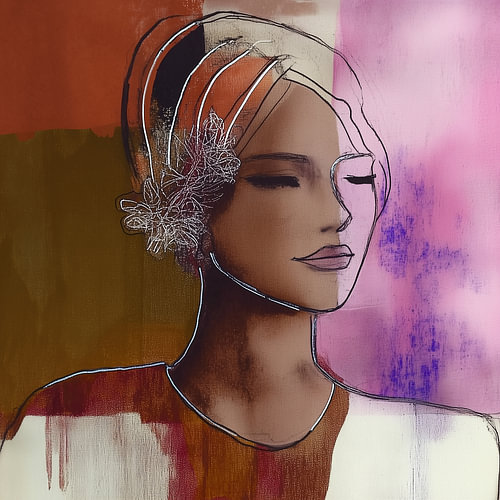 Zachte Elegantie – Modern Vrouwelijk Portret