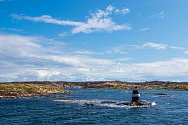 Beacon on the island of Orust in Sweden by Rico Ködder