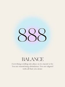 888 Gleichgewicht von Bohomadic Studio