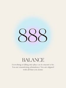 888 Balance