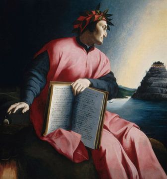 Allegorisch portret van Dante - Agnolo Bronzino