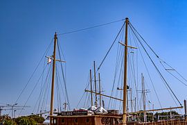 Croatia : Harbour views from Split by Photoart-Naegele