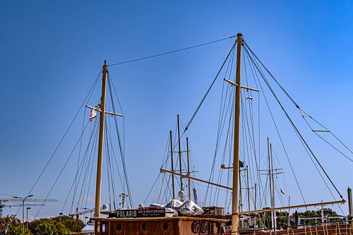 Kroatië : Uitzicht op de haven van Split