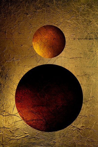 Runde Formen. Minimalismus. 2 von Alie Ekkelenkamp