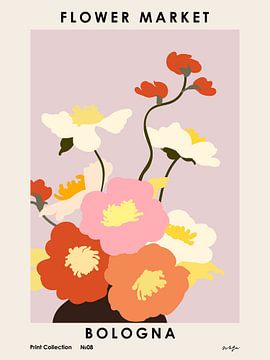 Flower Market. Bologna by NKTN