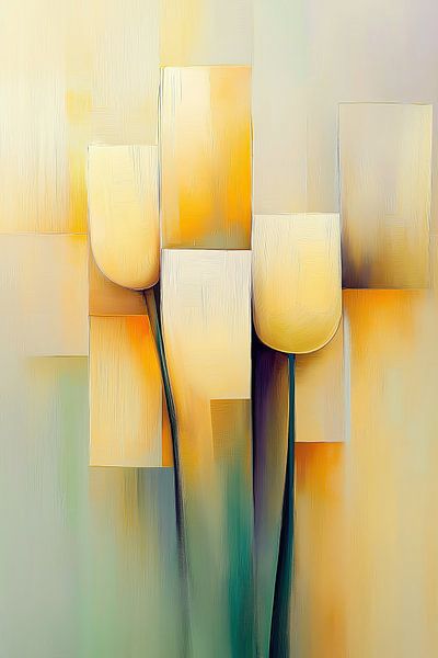 Tulpen abstrakt #10 von Imagine