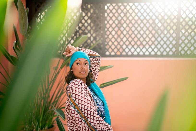 Portrait in Morocco by Valerie Visschedijk - Reisfotografie