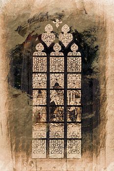 Buntglasfenster-Heiliges Willibrord Basilica in Hulst