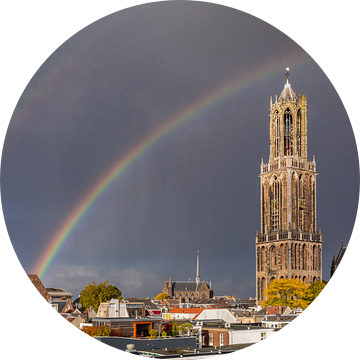 Utrecht - Dubbele Regenboog Dom Toren van Thomas van Galen