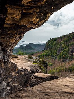 Frienstein, Sächsische Schweiz - Idagrotte und Lorenzsteine