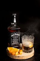 Jack Daniels, geräucherter Old Fashioned