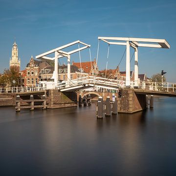 Grabsteinbrücke Haarlem von Mark Bolijn