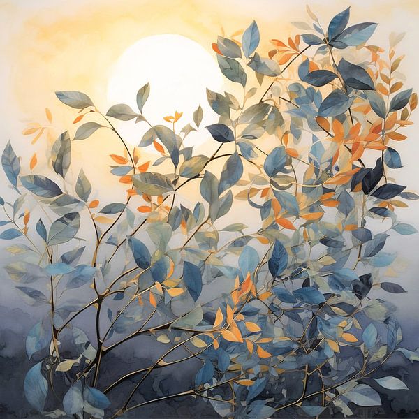 Sunset Blue van Color Square