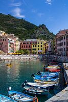 Kleurrijke haventje van Vernazza, Italië