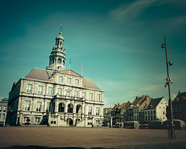 Maastricht Town Hall on the Market Square by Wouter van Twillert