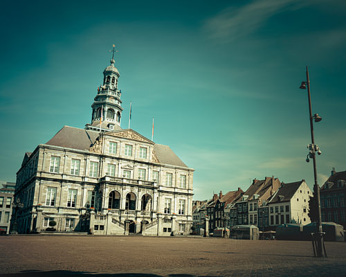 Gemeentehuis Maastricht op de markt