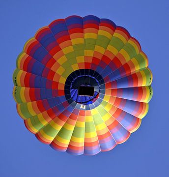 Hete luchtballon van Pyter de Roos