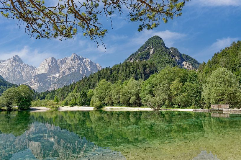 am Jasnasee bei Kranjska Gora von Peter Eckert