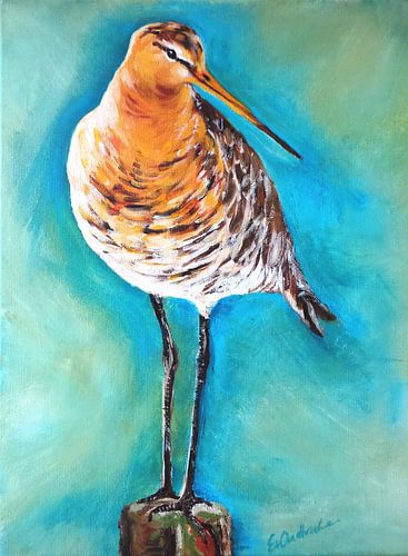 Grutto schilderij  sur Eveline van Oudbroekhuizen