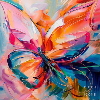 Majestic abstract butterfly