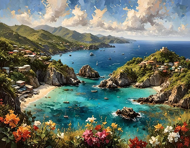 St. John, USA 2 by Johannas Art Creations
