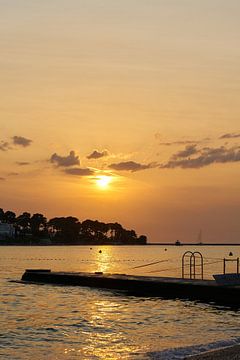 Ambiance de soirée sur la côte de Porec
