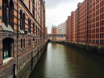 Hamburg Duitsland - Speicherstadt